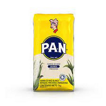 PAN Harina de Maiz Blanco Precocida 1kg