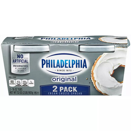 Philadelphia Original Cream Cheese Spread453Gr 2Unid