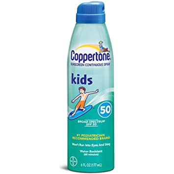 Coppertone Kids 50 SPF Spray 6