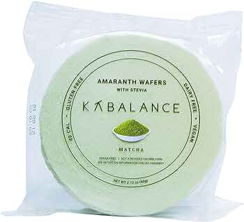 Obleas Kabalance Amaranth Wafe