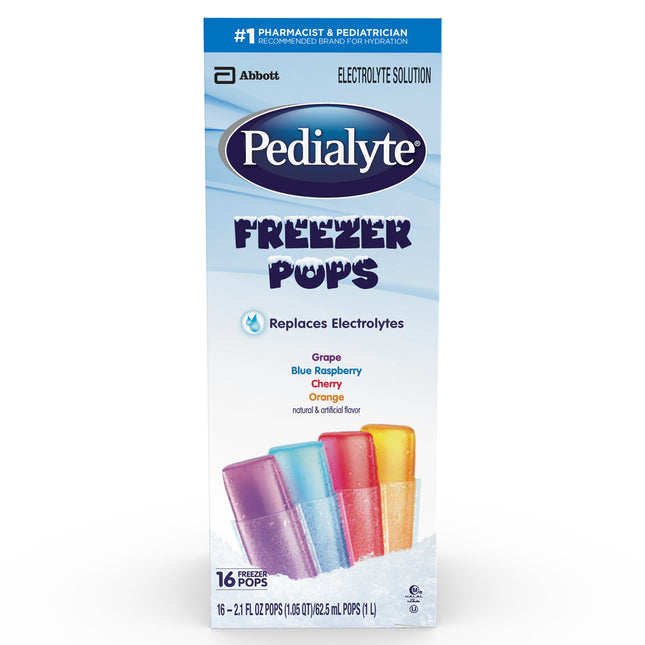 Pedialyte Freezer Pops 16 Coun