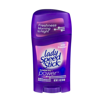 Lady Speed Stick. Desodorante Invisible Dry Power 24H De Protección Antitranspirante Con Infusiones Y Aroma A Frescas Freesia Falvajes Frescura De La