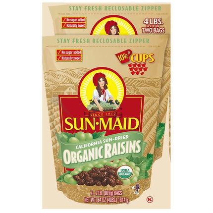 Sun Maid,Organic Raisins 907Gr