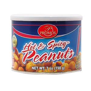 Promos Hot and Spicy Peanuts - 198 g