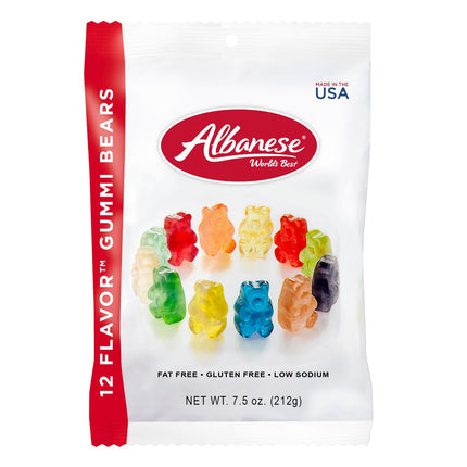 Albanese 7.5 Oz 12 Flavors Gum