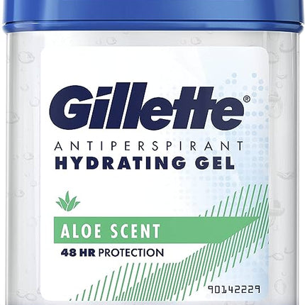 Gillete antiperspirant hydrating gel aloe scent 48 hr protection 70ml