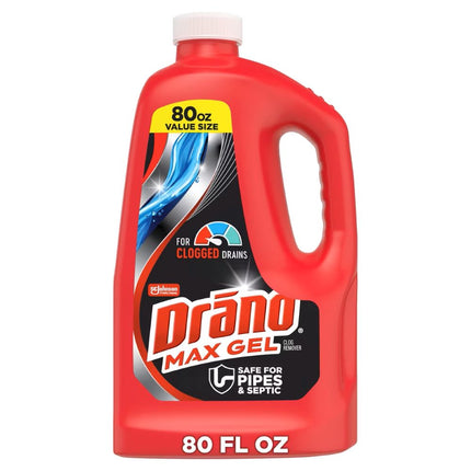 Drano Max Gel Ultra 80 Fl Oz