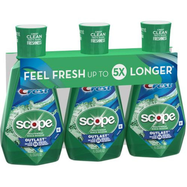 Crest Scope Outlast 3 pack