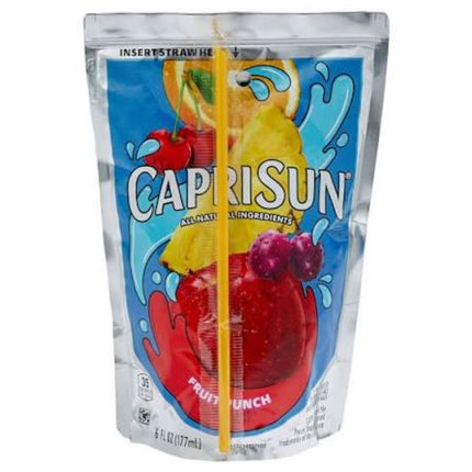 Capri Sun Fruit Punch 6 Fl Oz
