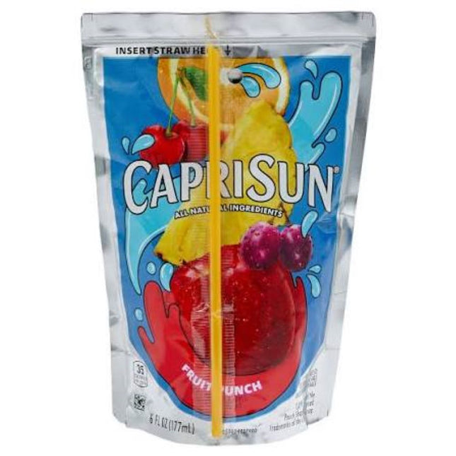 Capri Sun Fruit Punch 6 Fl Oz