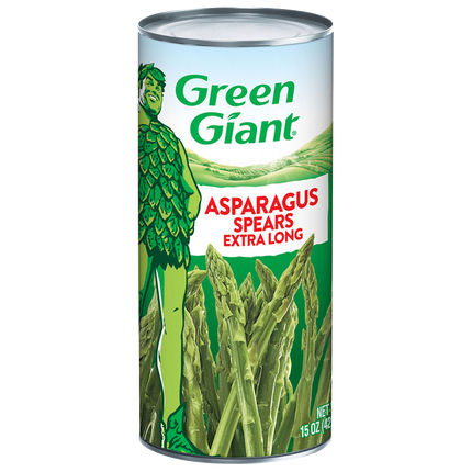 Green Giant asparagus spears extra long 15 Oz