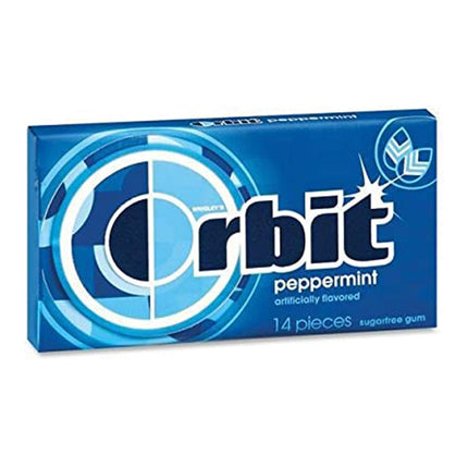 Wringley s Orbit Peppermint Gum 14 Pieces