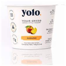 Yolo Yogur Griego Durazno 150g