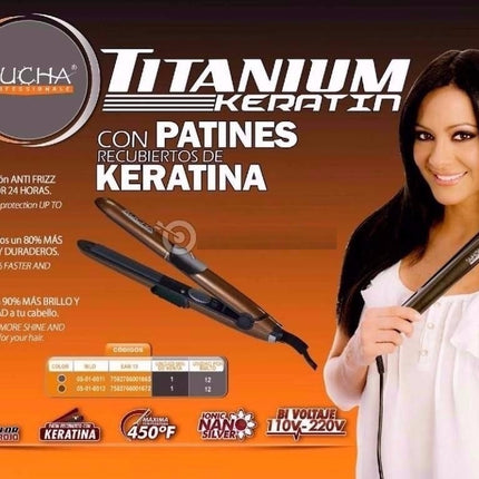 Plancha Rucha Titanium T/1 G