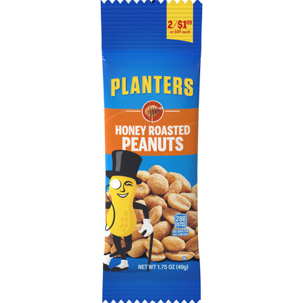 Planters Honey Roasted Peanuts 1.75