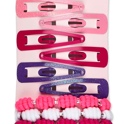 12-Pk Girl Clips & Ponys
