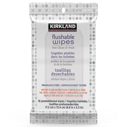Kirkland Signature Flushable W
