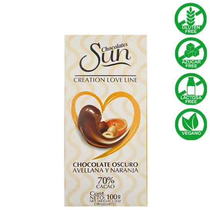 Sun Chocolate Naranja Love 100