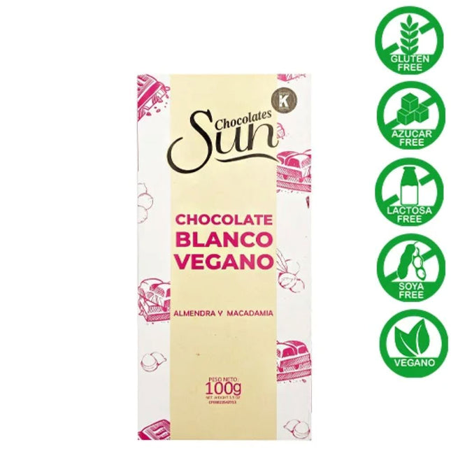 Sun Chocolate blanco vegano