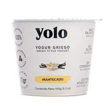 Yolo Yogur Griego Mantecado 150 gr