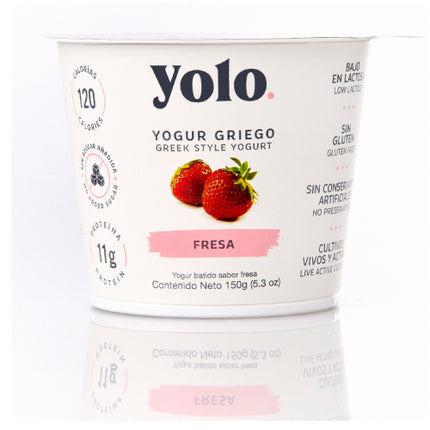 Yolo Yogurt Griego Fresa 150 gr