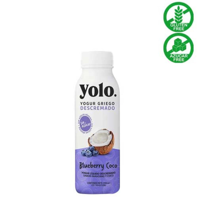 Yolo Blueberry Coco 200 ml