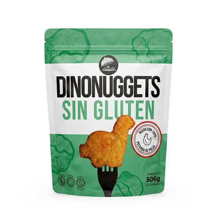 Dinonuggets sin gluten. 22 uni