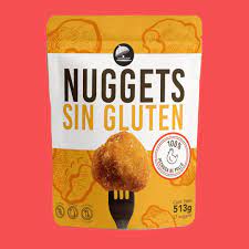 Nuggets sin gluten. 27 unidades, 513 gramos