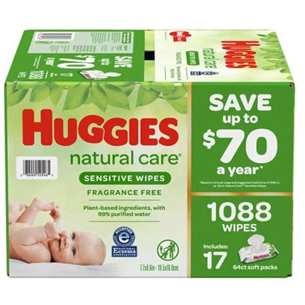 Huggies,Natural Care Sensitive
