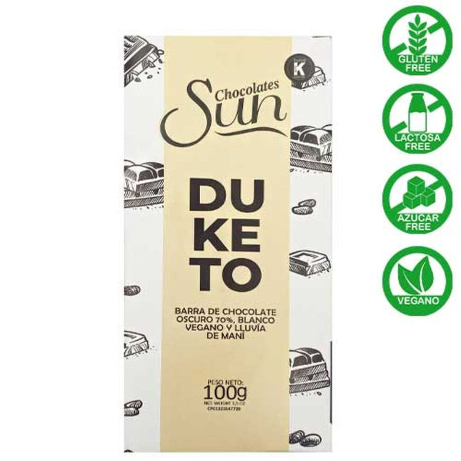 Sun Chocolate Duketo De 100G.