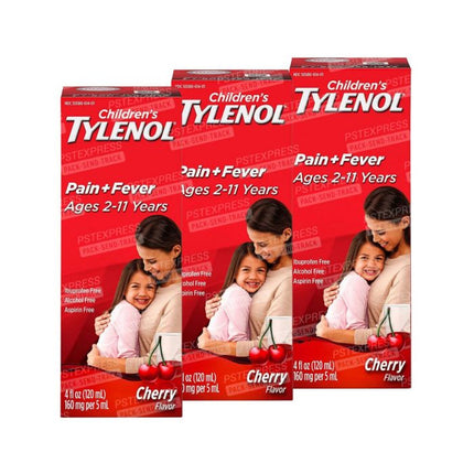 Tylenol  Children 2-11 years 3 Pack 120 ml