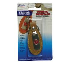 Diabetic Medical Id Keychain