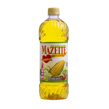 Mazeite Aceite de Maiz comestible 1 Litro