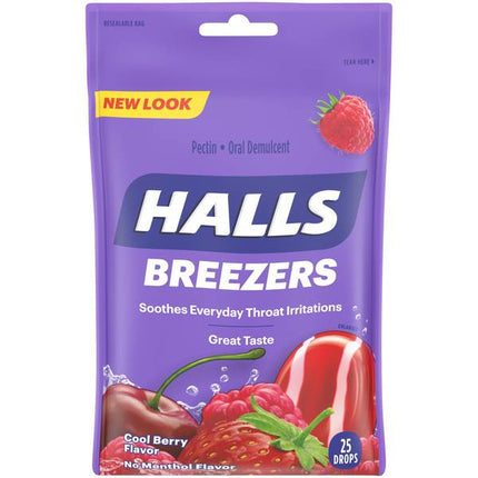 HALLS Breezers Cool Berry Drop