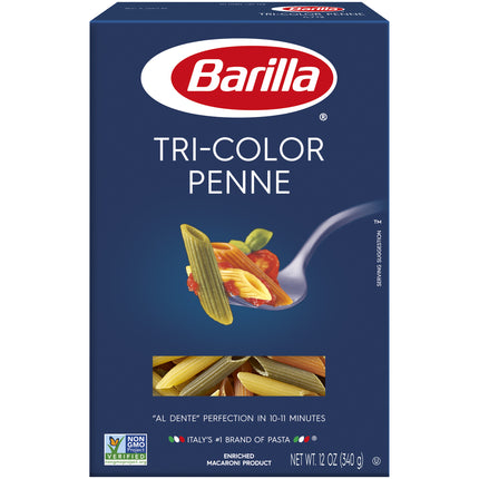 Barilla Tri-Color Penne Rigate Pasta (12 oz.)