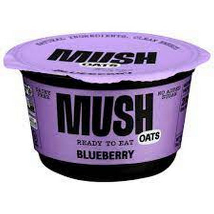 Overnight Oats Mush Bluberrys