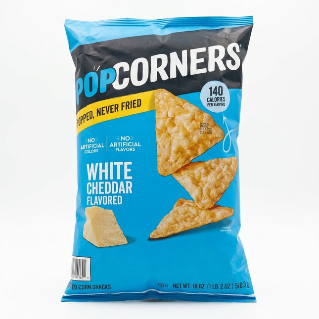 PopCorners white cheddar 18 oz