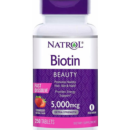 Natrol Biotin Beauty 5.000Mcg