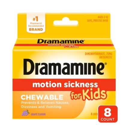 Dramamine Kids Chewable Motio