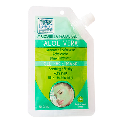 Mascara Facial Gel Aloe Vera