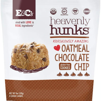 Heavenly Hunks Org Oatmeal Dark Chocolate