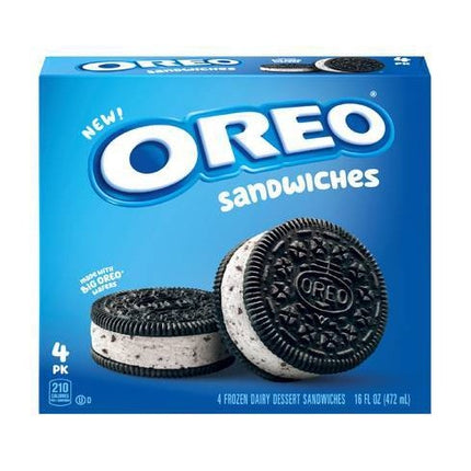 Oreo Sandwich Ice Cream 4 Ct