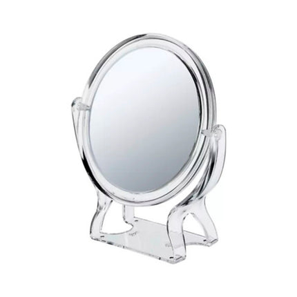 2 Sided Round Stand Mirror