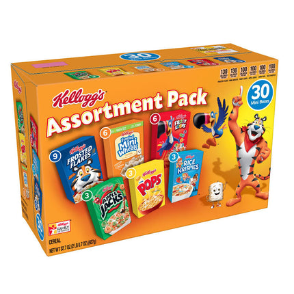 Kellog s,Assortment Pack 9 Fro