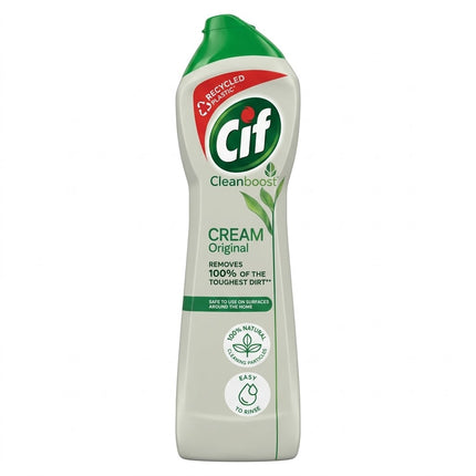 Cif cream removes 100% of the