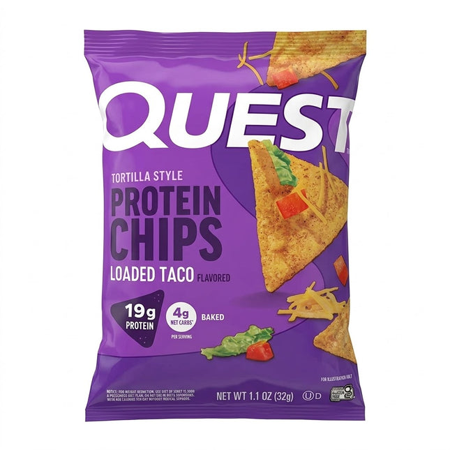 Quest Loaded Taco Chips 1.1oz