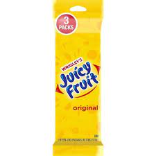 Juicy Fruit Chewing Gum, Value Pack - 15 ct (3 Pack)