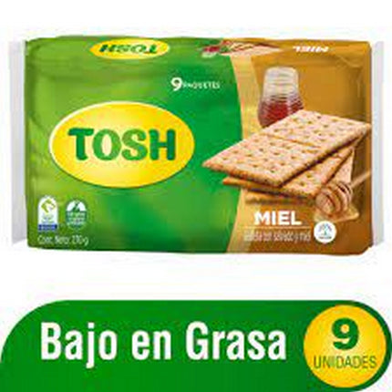 Galleta Tosh Miel Bs. 9X3 -Ex