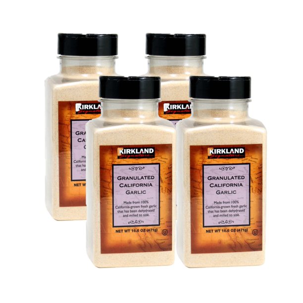 Kirkland Signature California Granulated Garlic, 4-pack