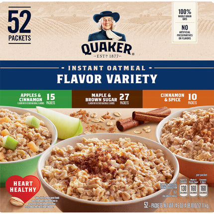 Quaker Insta Oatmeal Variety 5